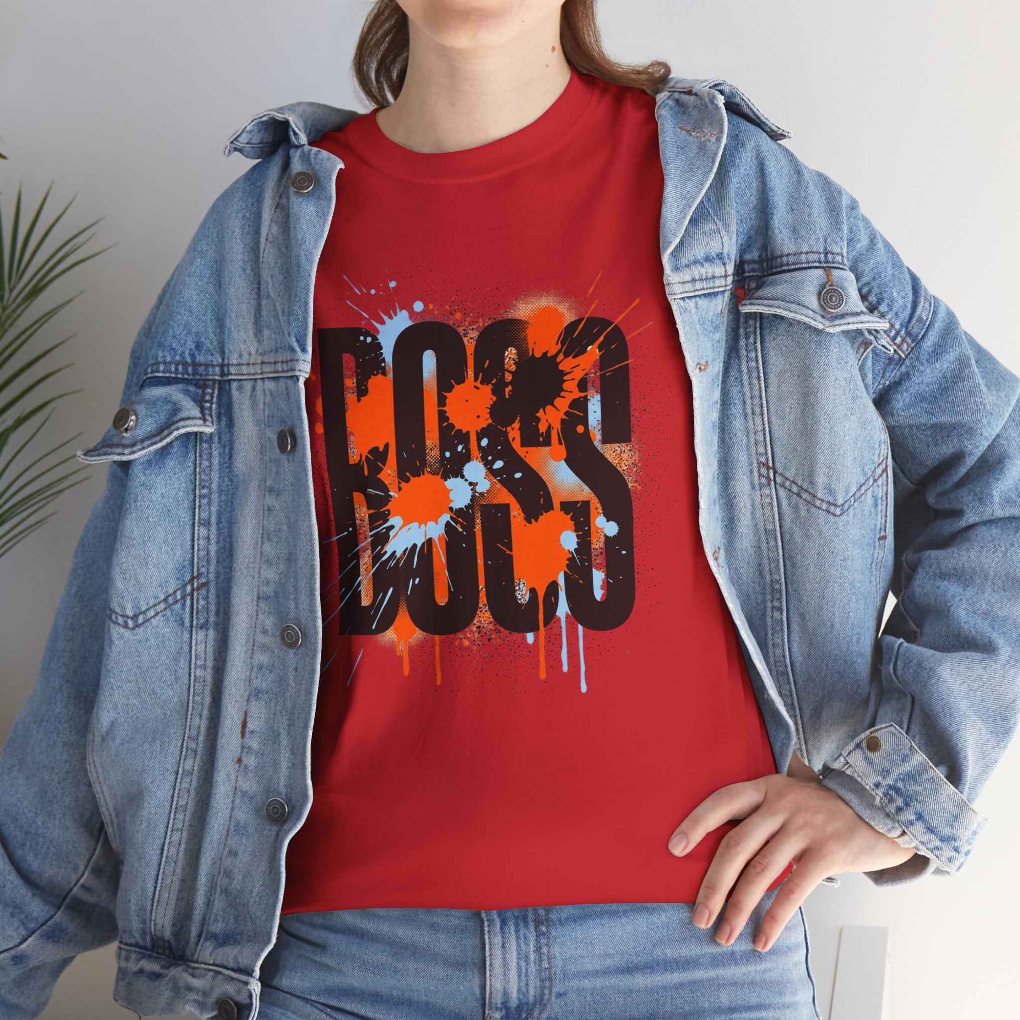 BOSS Graffiti Tee – Street Art Graphic T-Shirt