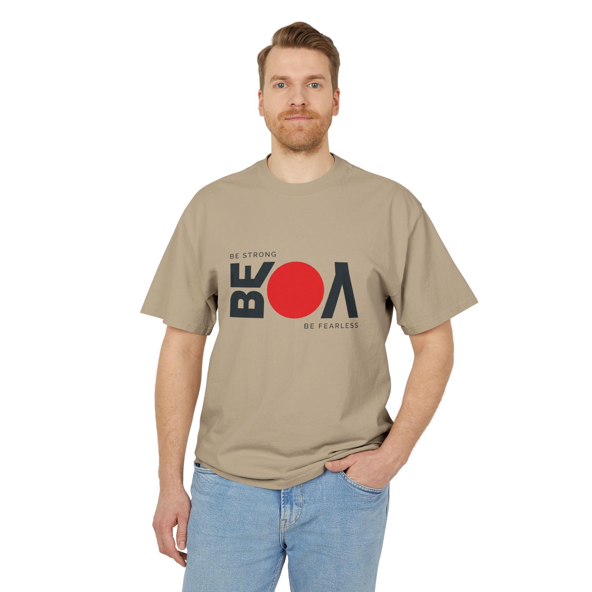 Be Bold Tee — "Be Strong Be Fearless" Graphic T‑Shirt