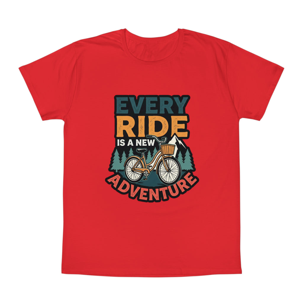 Every Ride Is a New Adventure T-Shirt — Bicycle Camping Outdoor Tee