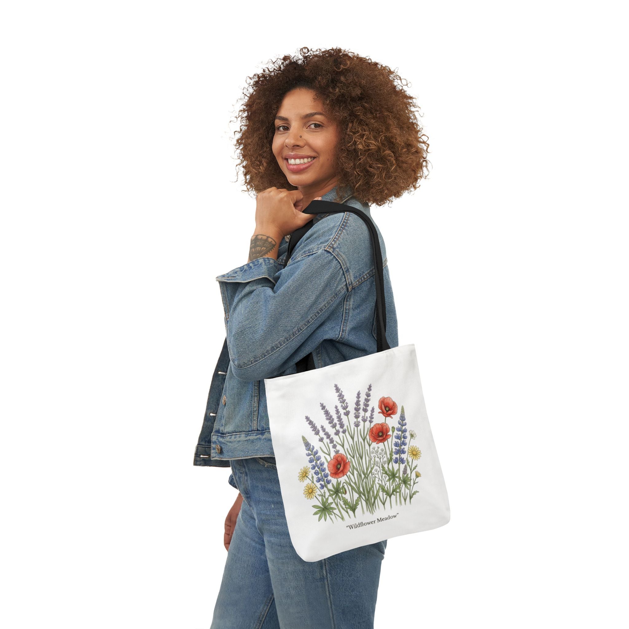 Wildflower Meadow Canvas Tote Bag