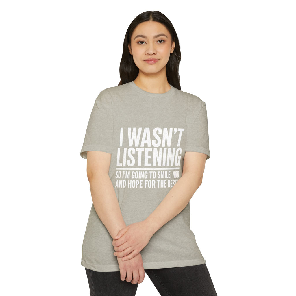 Graphic unisex soft cotton T‑Shirt — Funny Sarcastic Tee