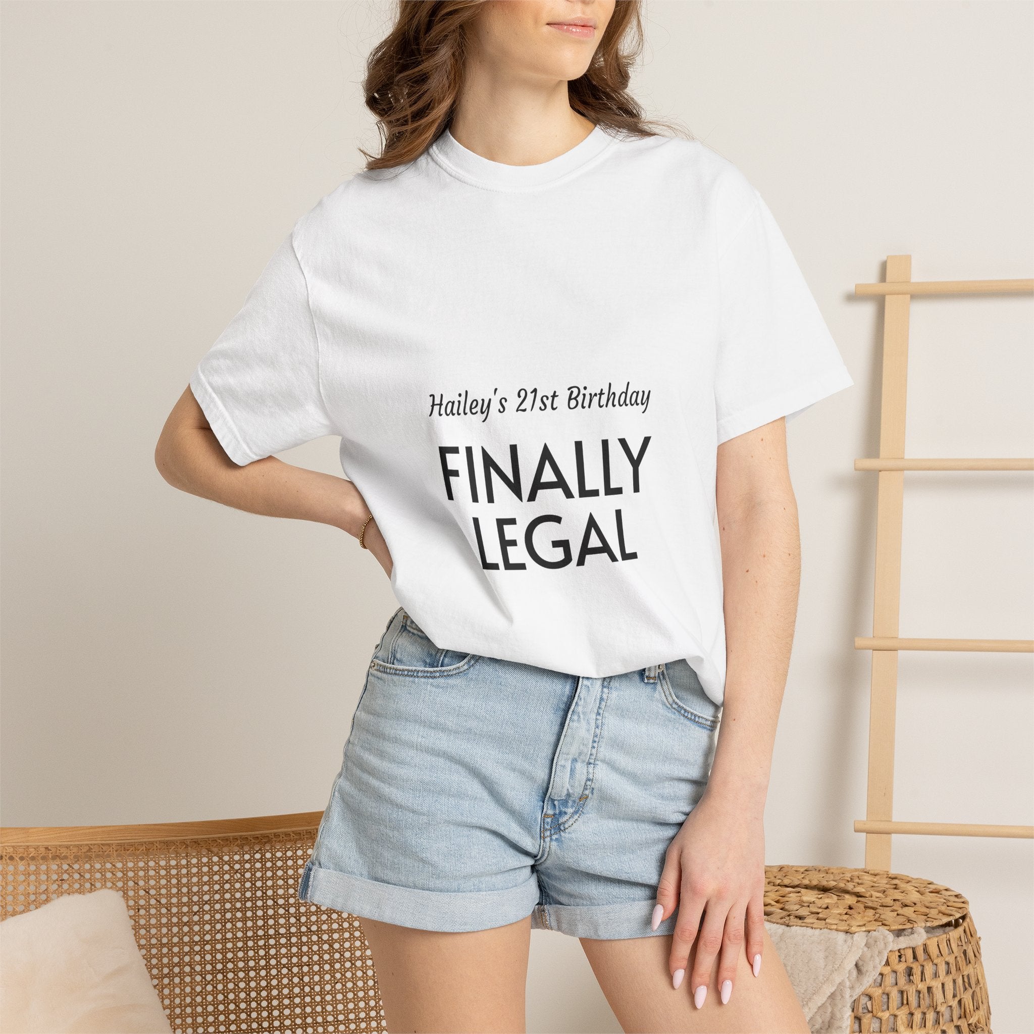 Finally Legal 21st Birthday T-Shirt