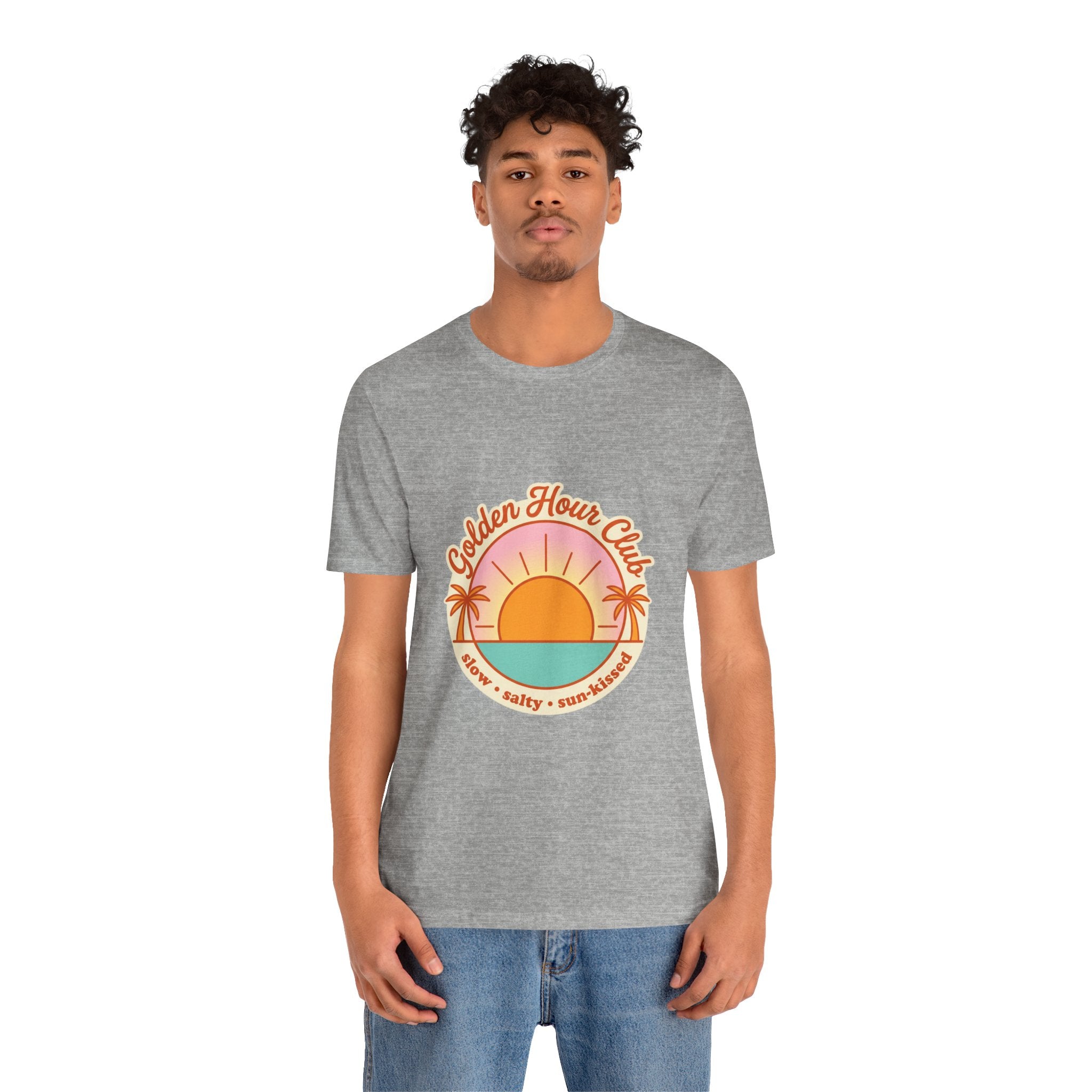 Golden Hour Club Tee | summer aesthetic, coastal vibes