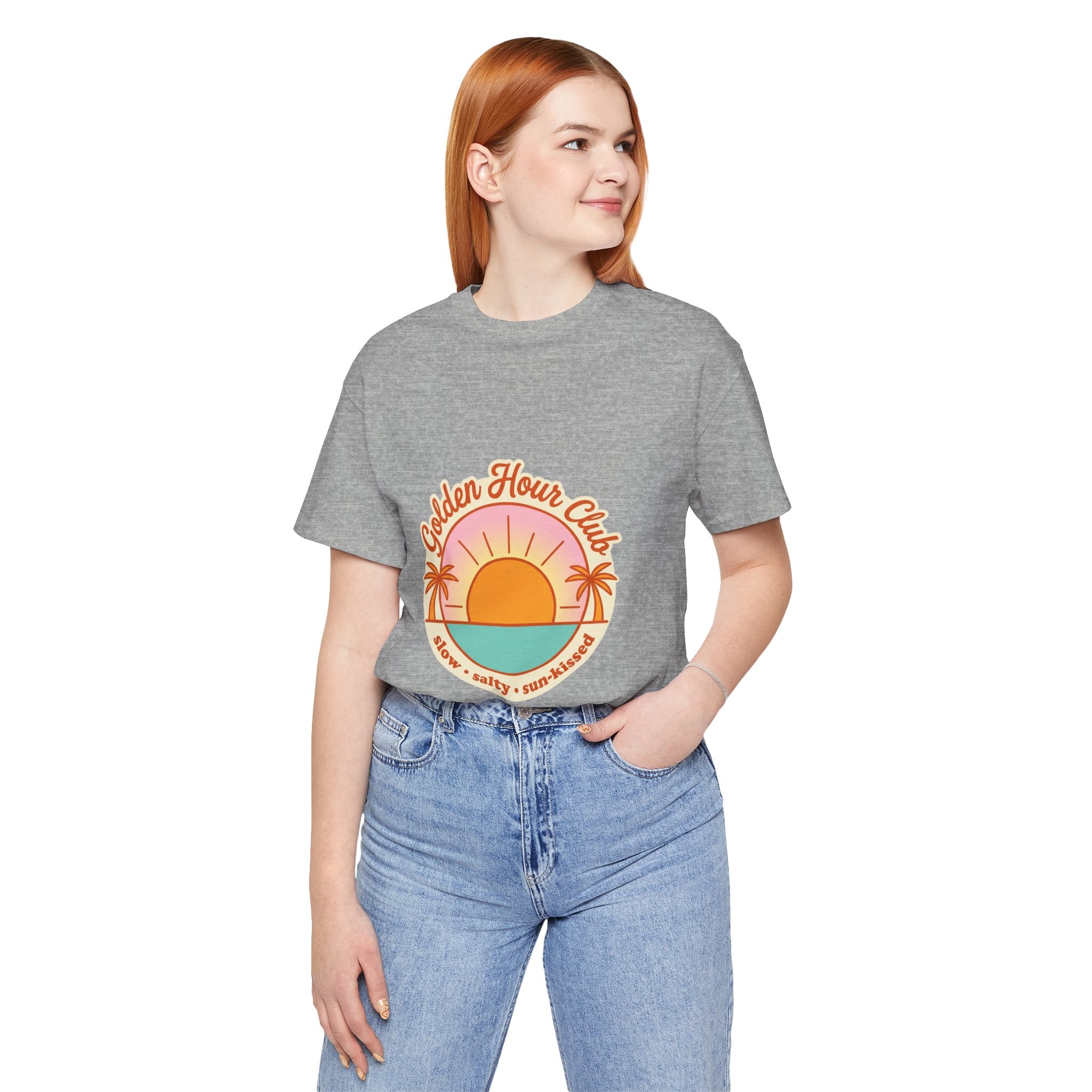 Golden Hour Club Tee | summer aesthetic, coastal vibes