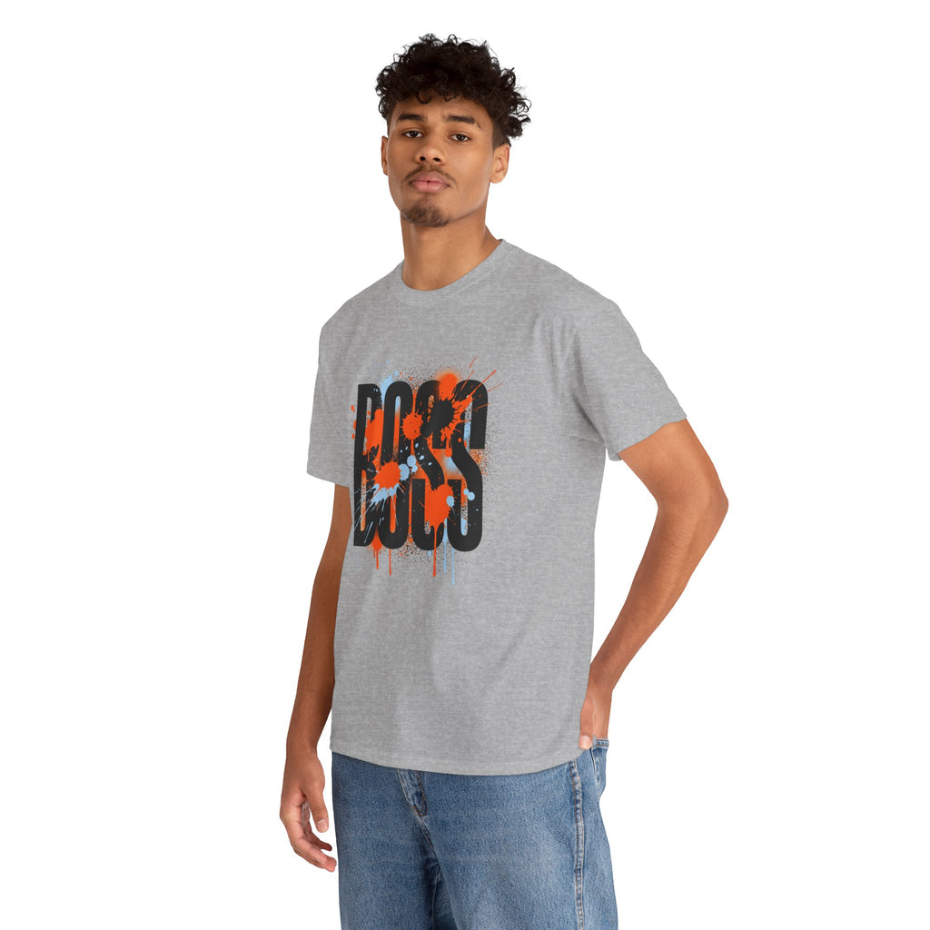 BOSS Graffiti Tee – Street Art Graphic T-Shirt