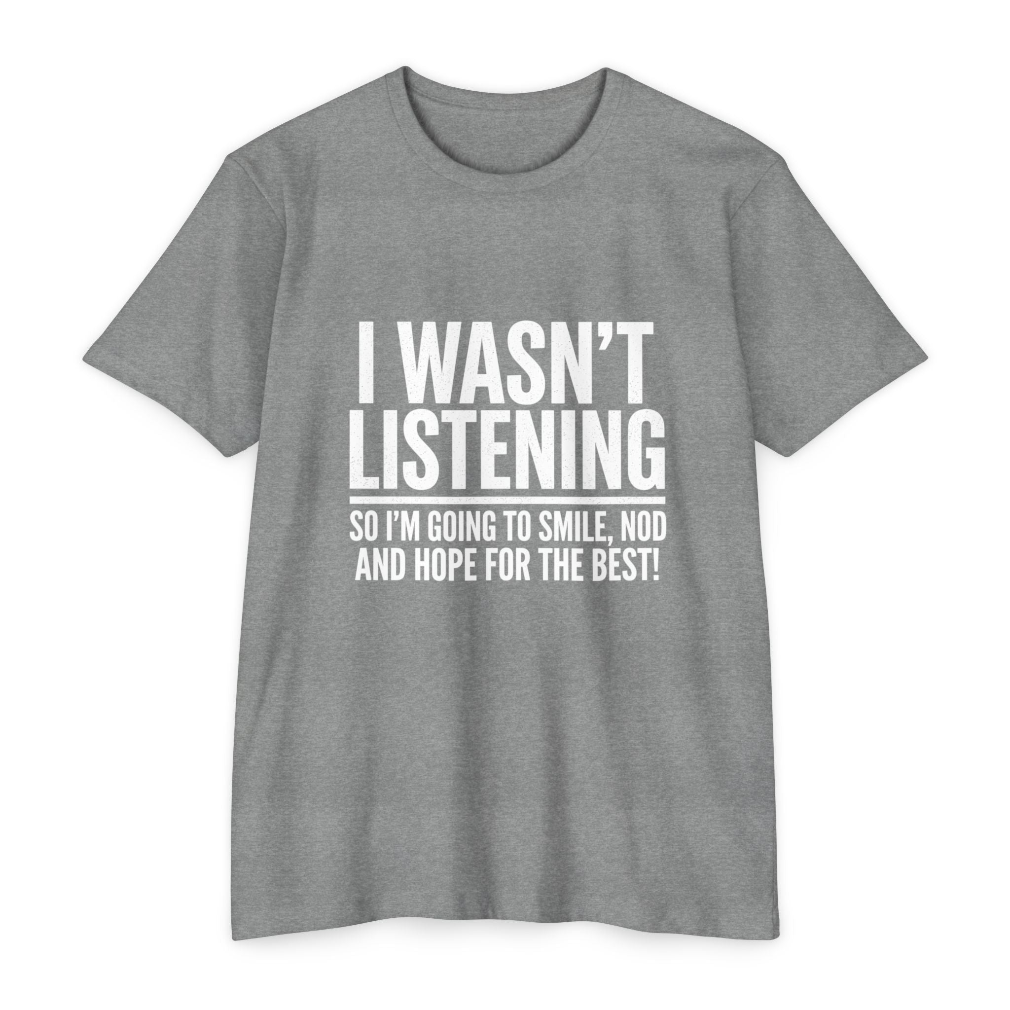 Graphic unisex soft cotton T‑Shirt — Funny Sarcastic Tee