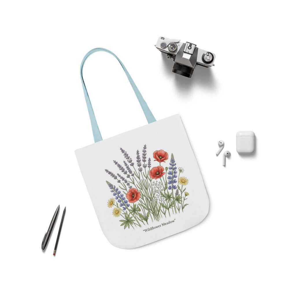 Wildflower Meadow Canvas Tote Bag