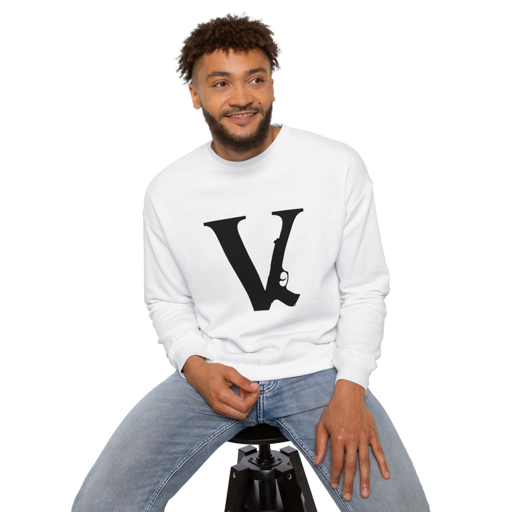 Monogram 'V' Crewneck Sweatshirt