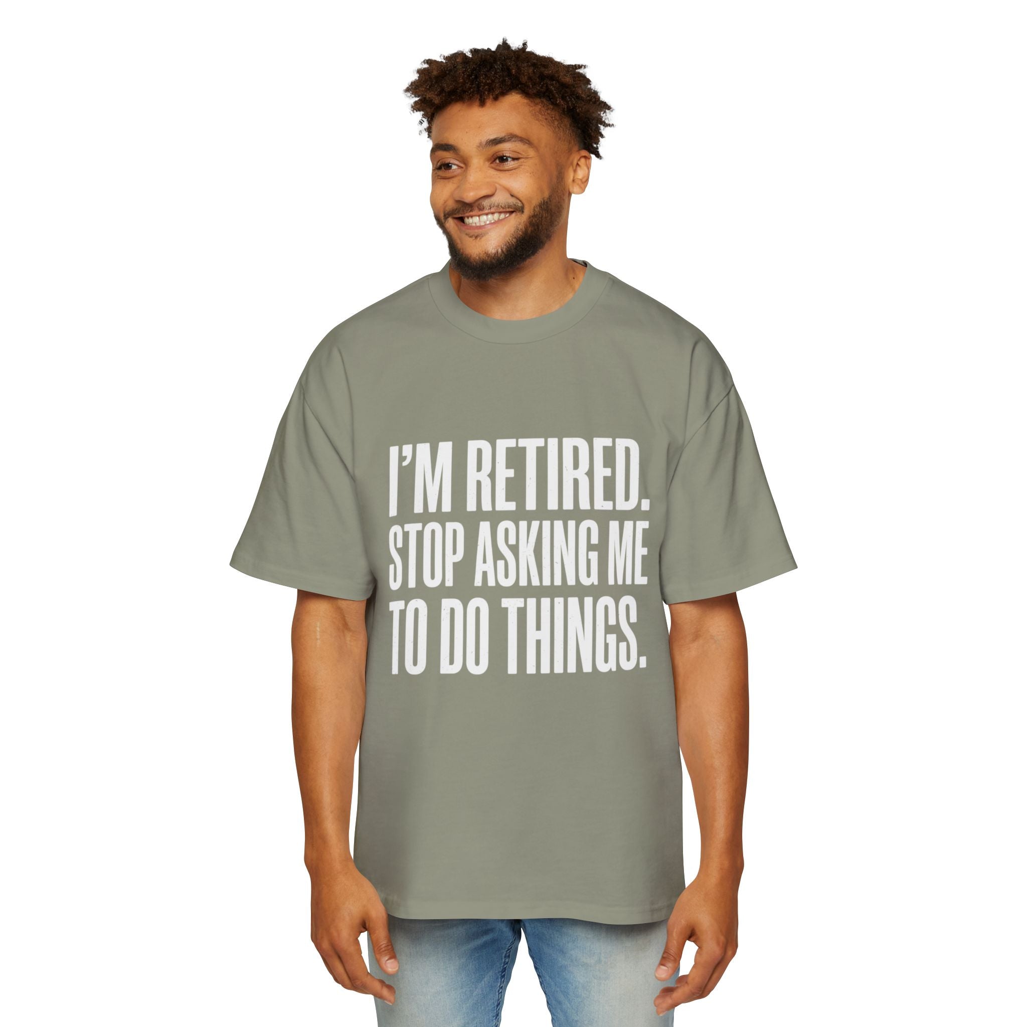 Retired Oversized Cotton T-Shirt