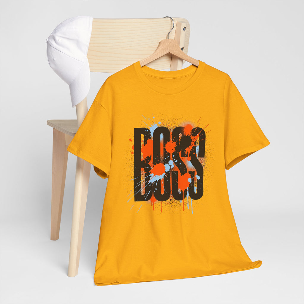 BOSS Graffiti Tee – Street Art Graphic T-Shirt