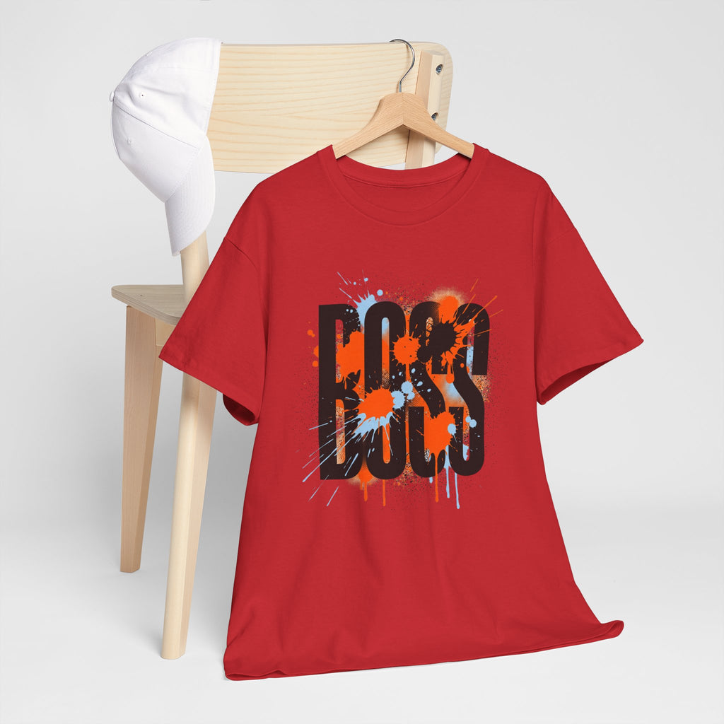BOSS Graffiti Tee – Street Art Graphic T-Shirt