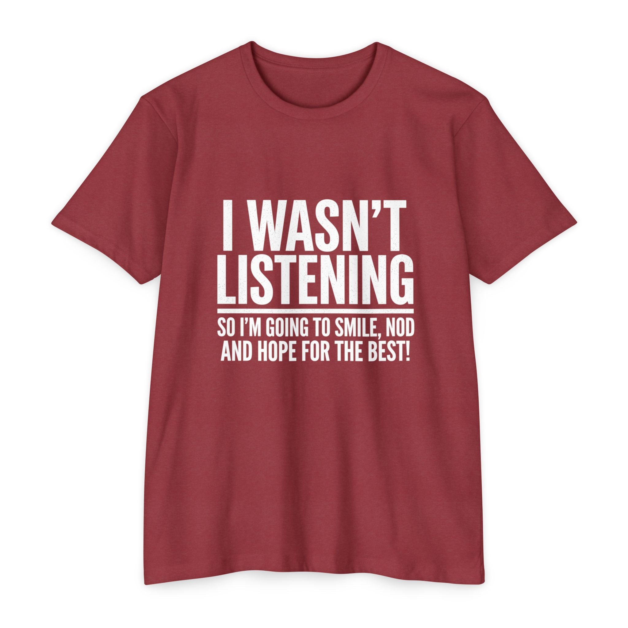 Graphic unisex soft cotton T‑Shirt — Funny Sarcastic Tee