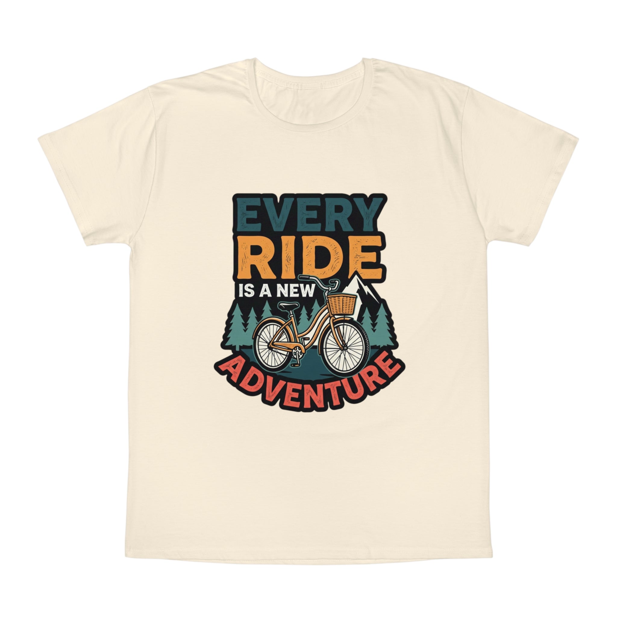 Every Ride Is a New Adventure T-Shirt — Bicycle Camping Outdoor Tee