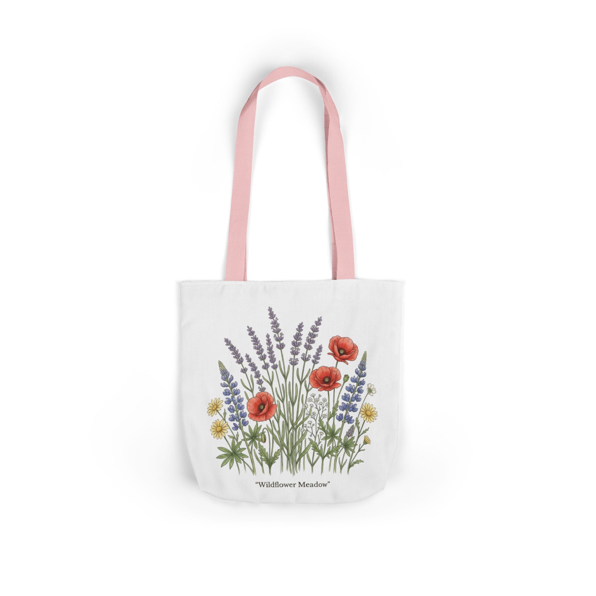 Wildflower Meadow Canvas Tote Bag