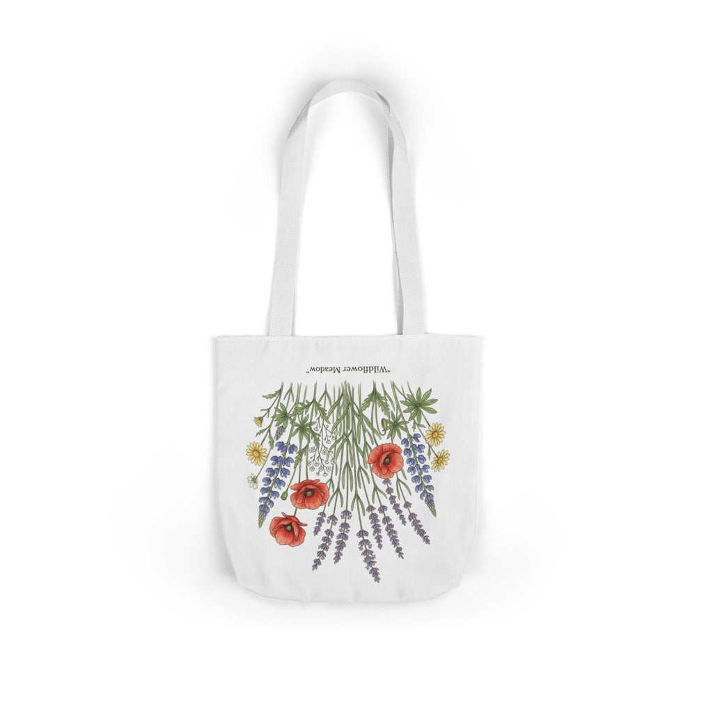 Wildflower Meadow Canvas Tote Bag