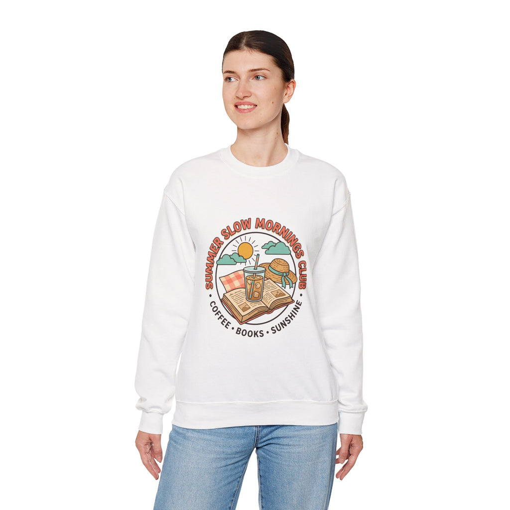 Summer Slow Mornings Crewneck Sweatshirt.