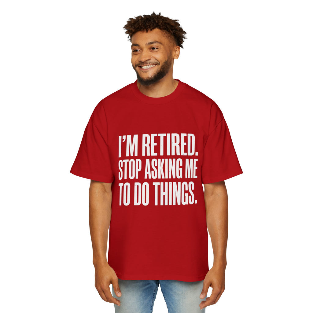Retired Oversized Cotton T-Shirt