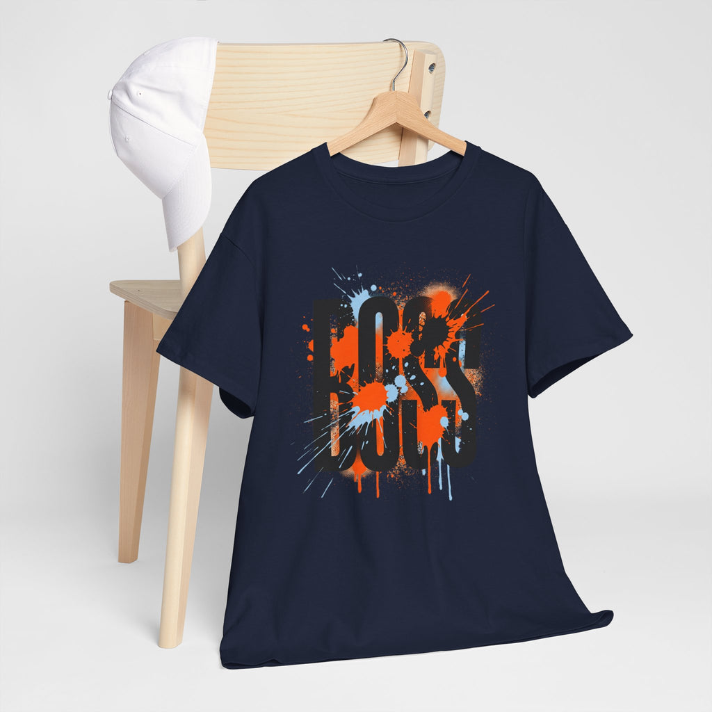 BOSS Graffiti Tee – Street Art Graphic T-Shirt