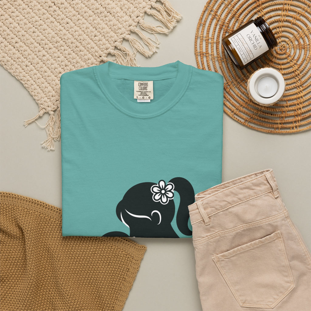 Mom and Baby Silhouette T-Shirt — Nursing & New Mom Gift