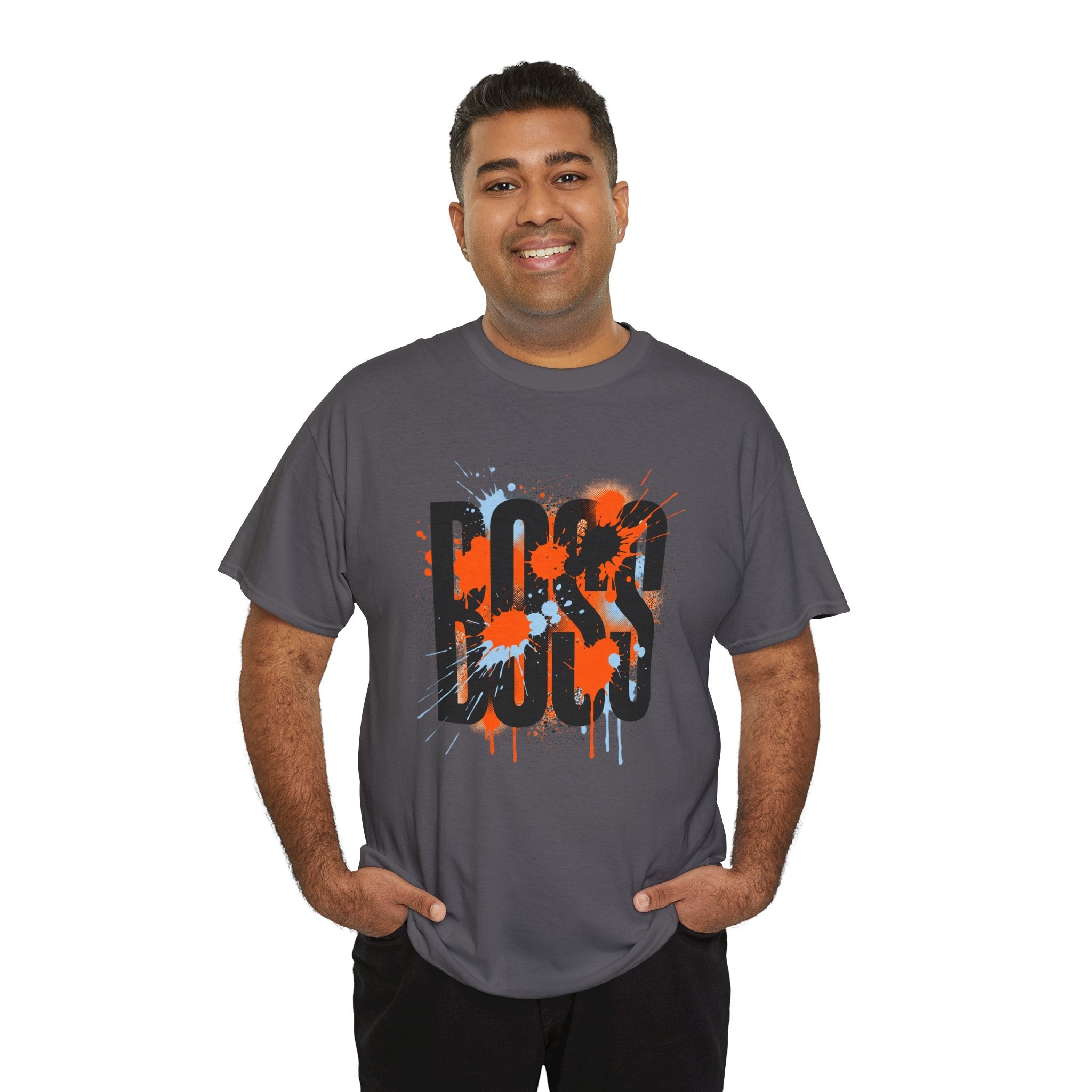 BOSS Graffiti Tee – Street Art Graphic T-Shirt