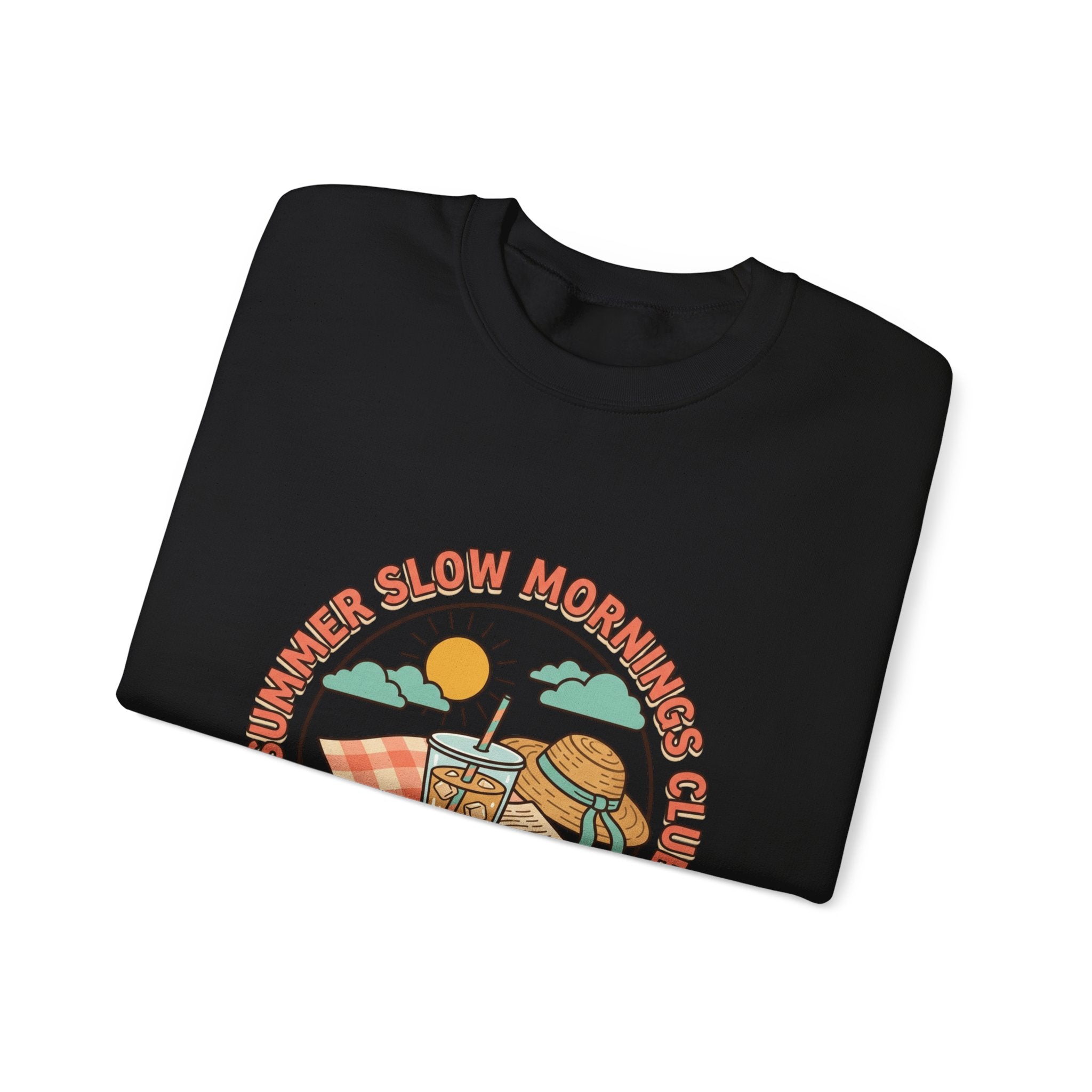 Summer Slow Mornings Crewneck Sweatshirt.
