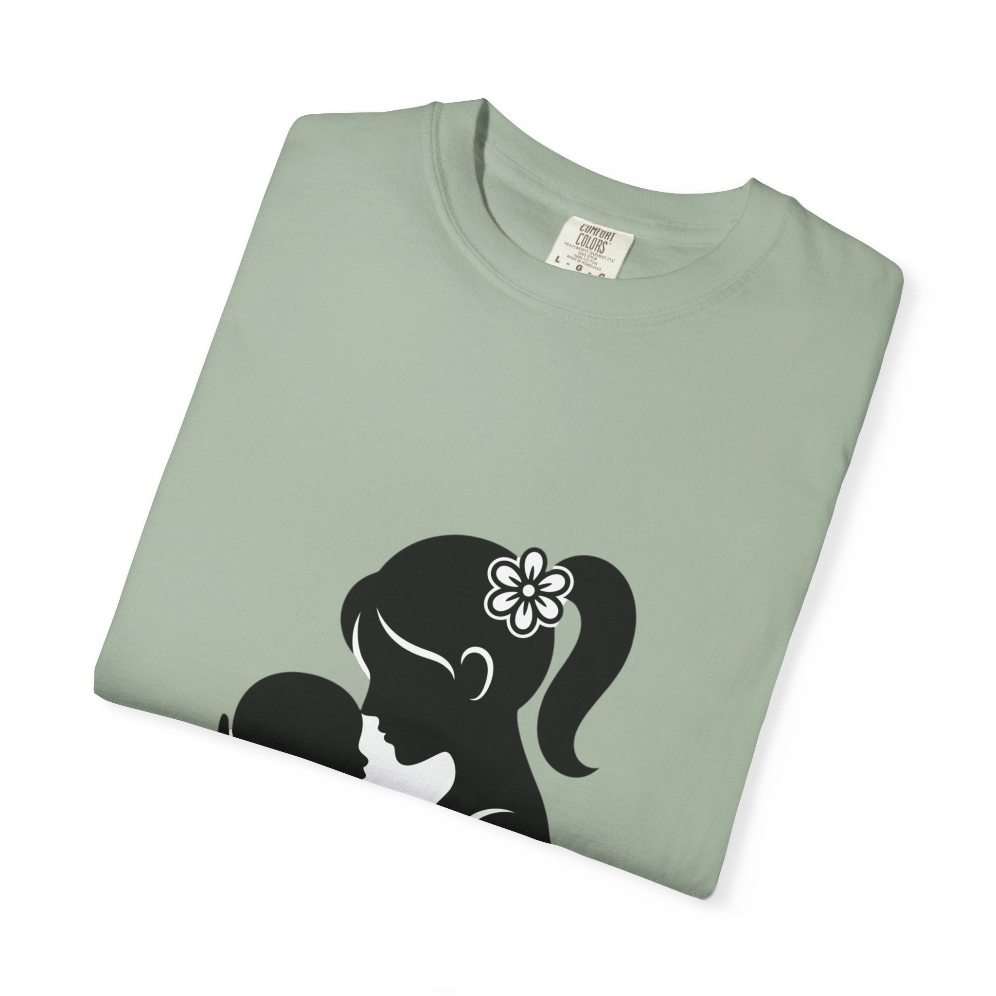 Mom and Baby Silhouette T-Shirt — Nursing & New Mom Gift