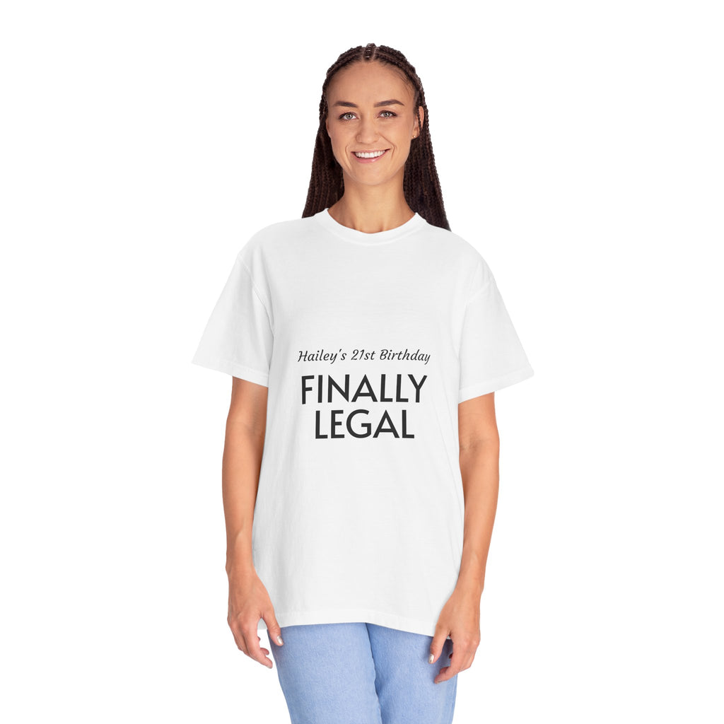 Finally Legal 21st Birthday T-Shirt