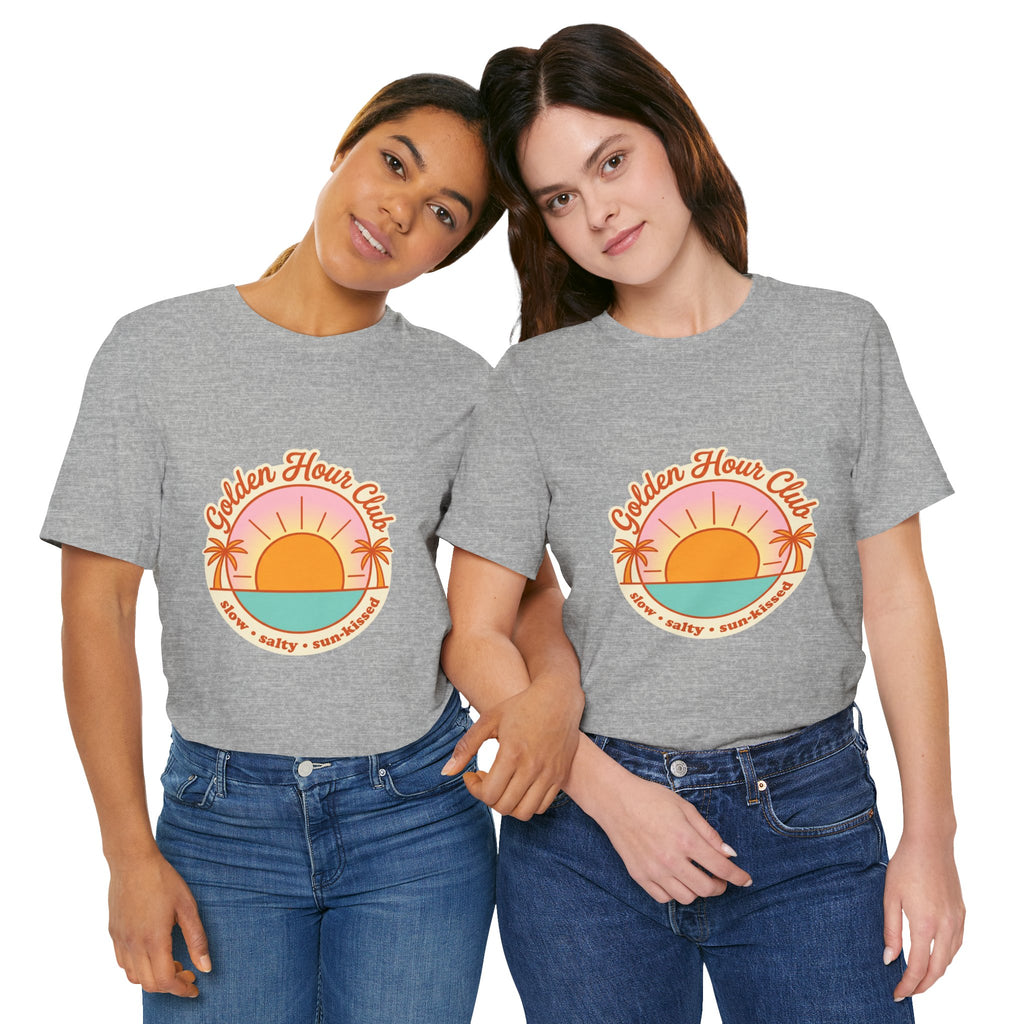 Golden Hour Club Tee | summer aesthetic, coastal vibes