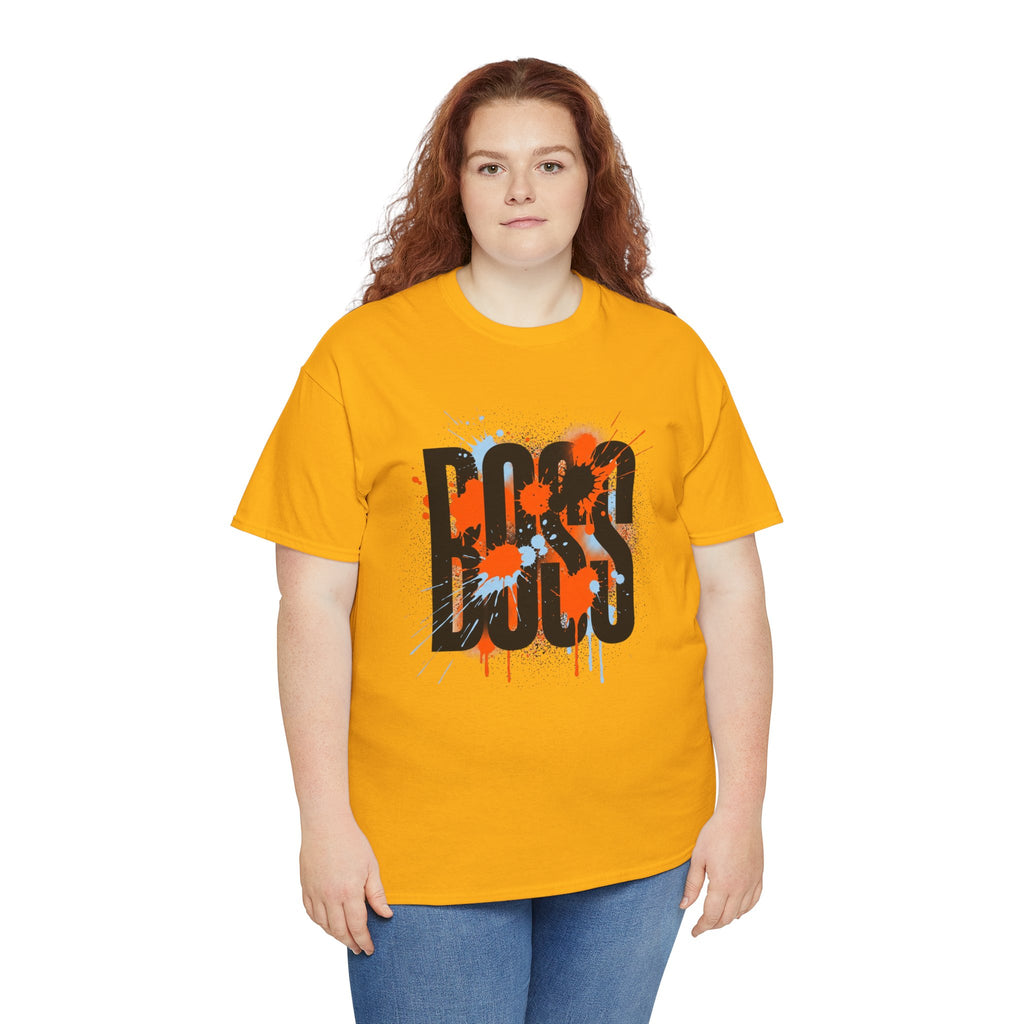 BOSS Graffiti Tee – Street Art Graphic T-Shirt