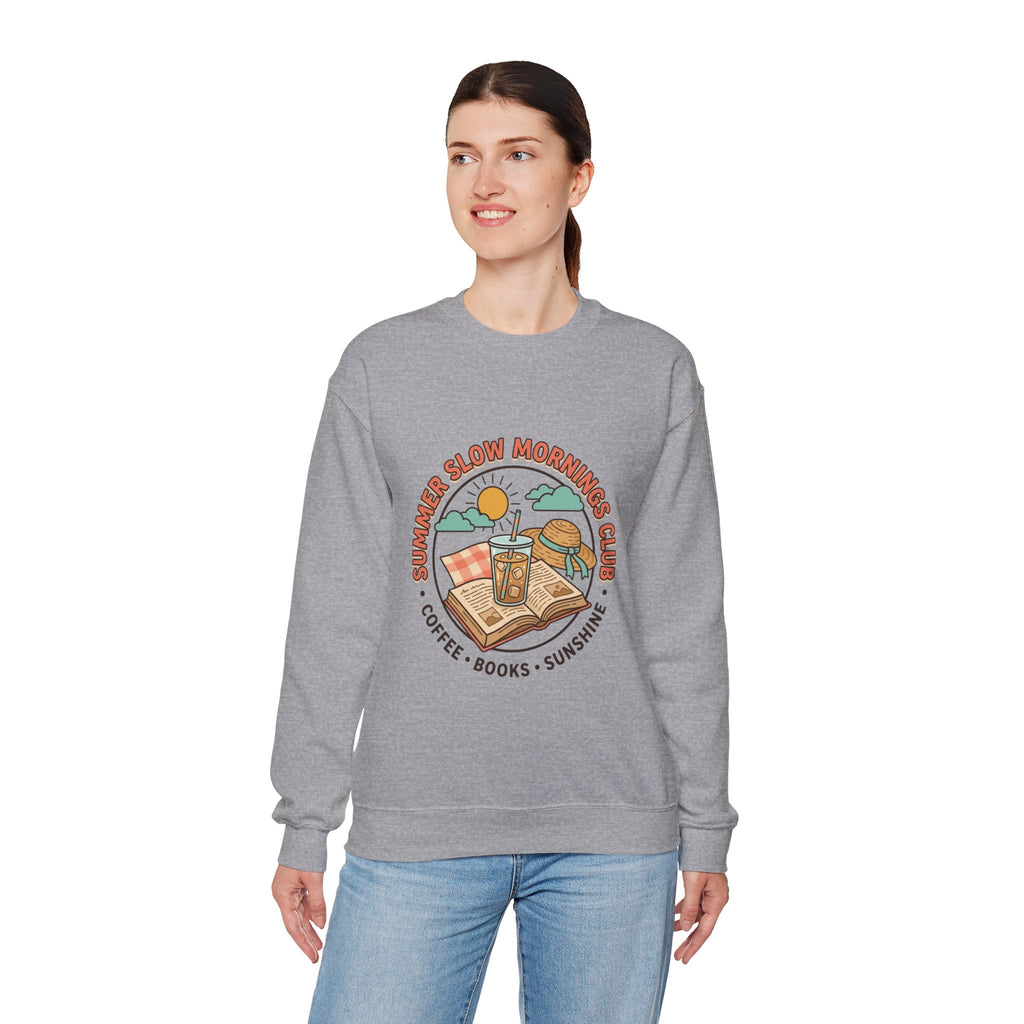 Summer Slow Mornings Crewneck Sweatshirt.
