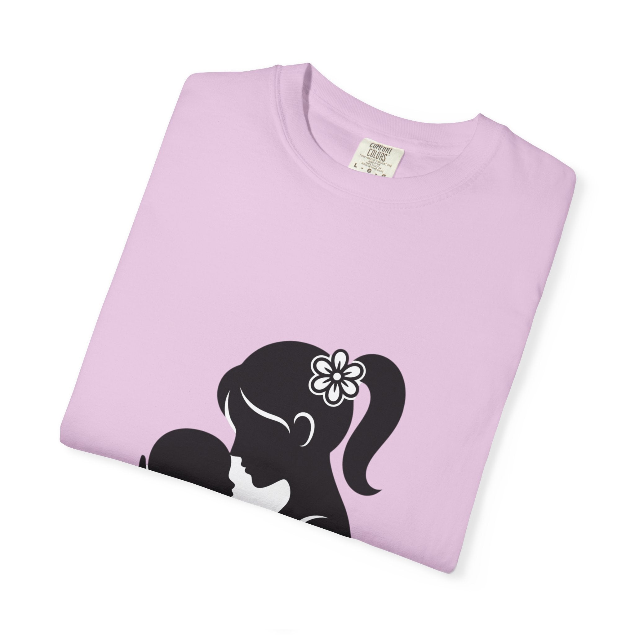 Mom and Baby Silhouette T-Shirt — Nursing & New Mom Gift