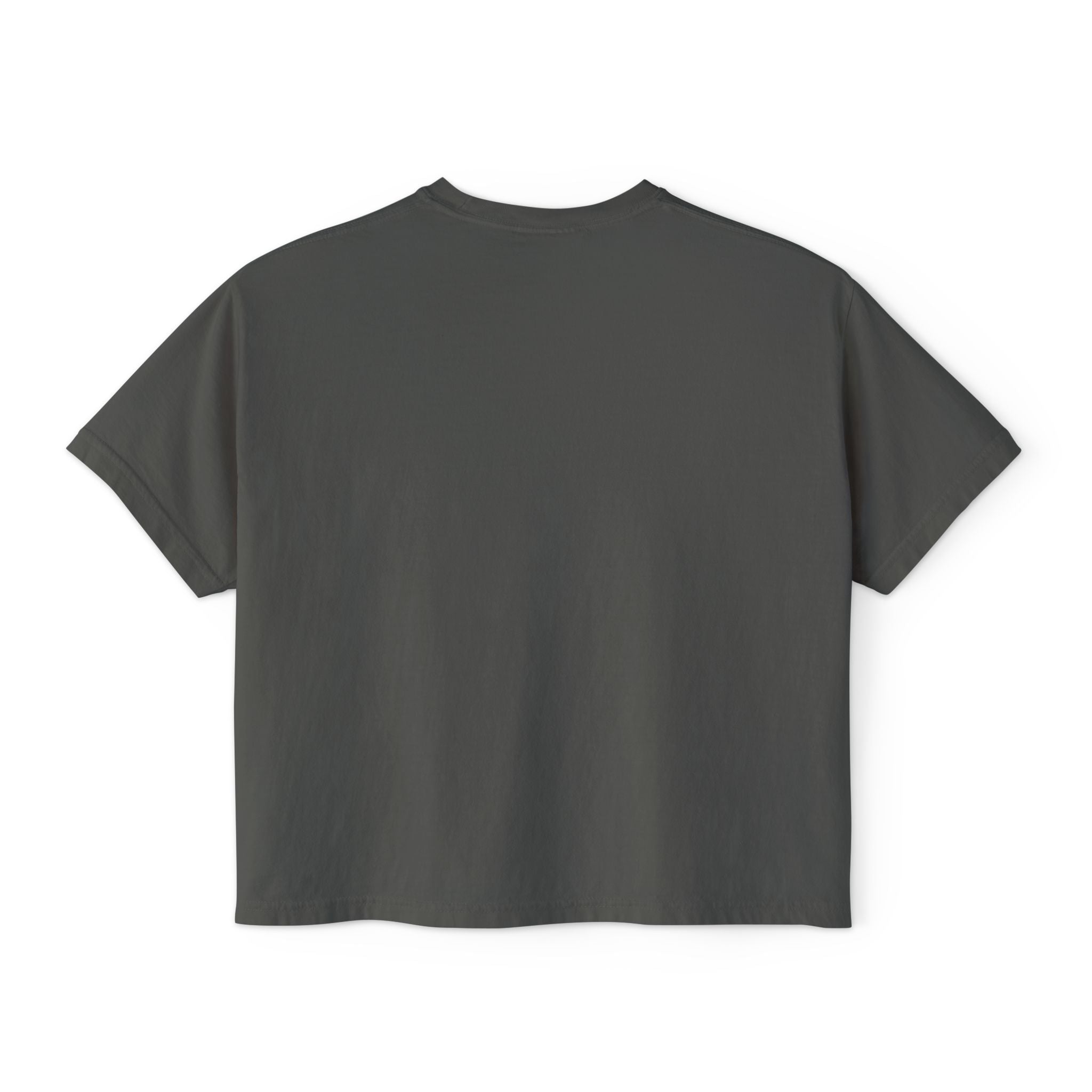 Minimal Pastel 'MOM' Cropped Women's T-Shirt