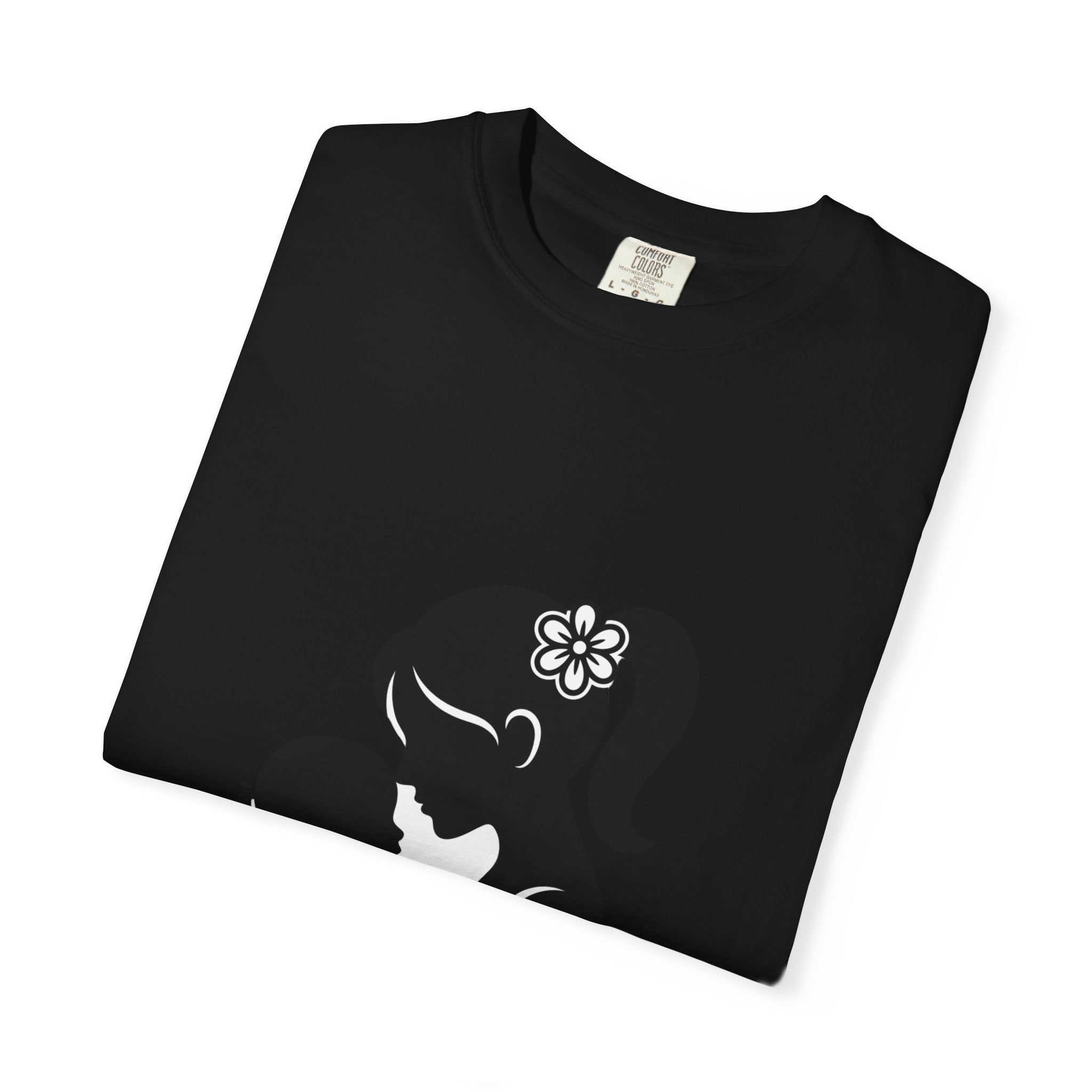 Mom and Baby Silhouette T-Shirt — Nursing & New Mom Gift