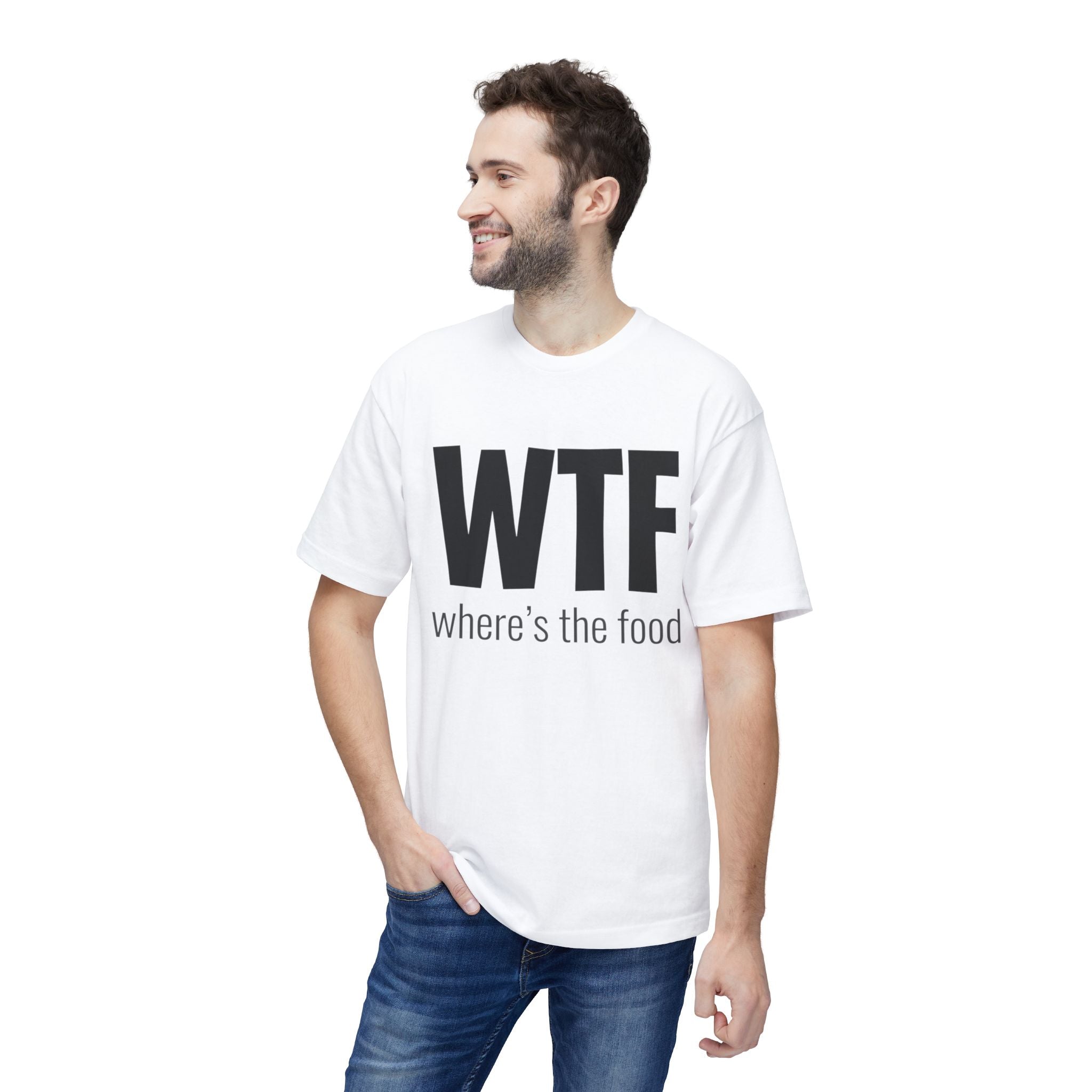 WTF "Where's the Food" Graphic T-Shirt — Funny Foodie Tee