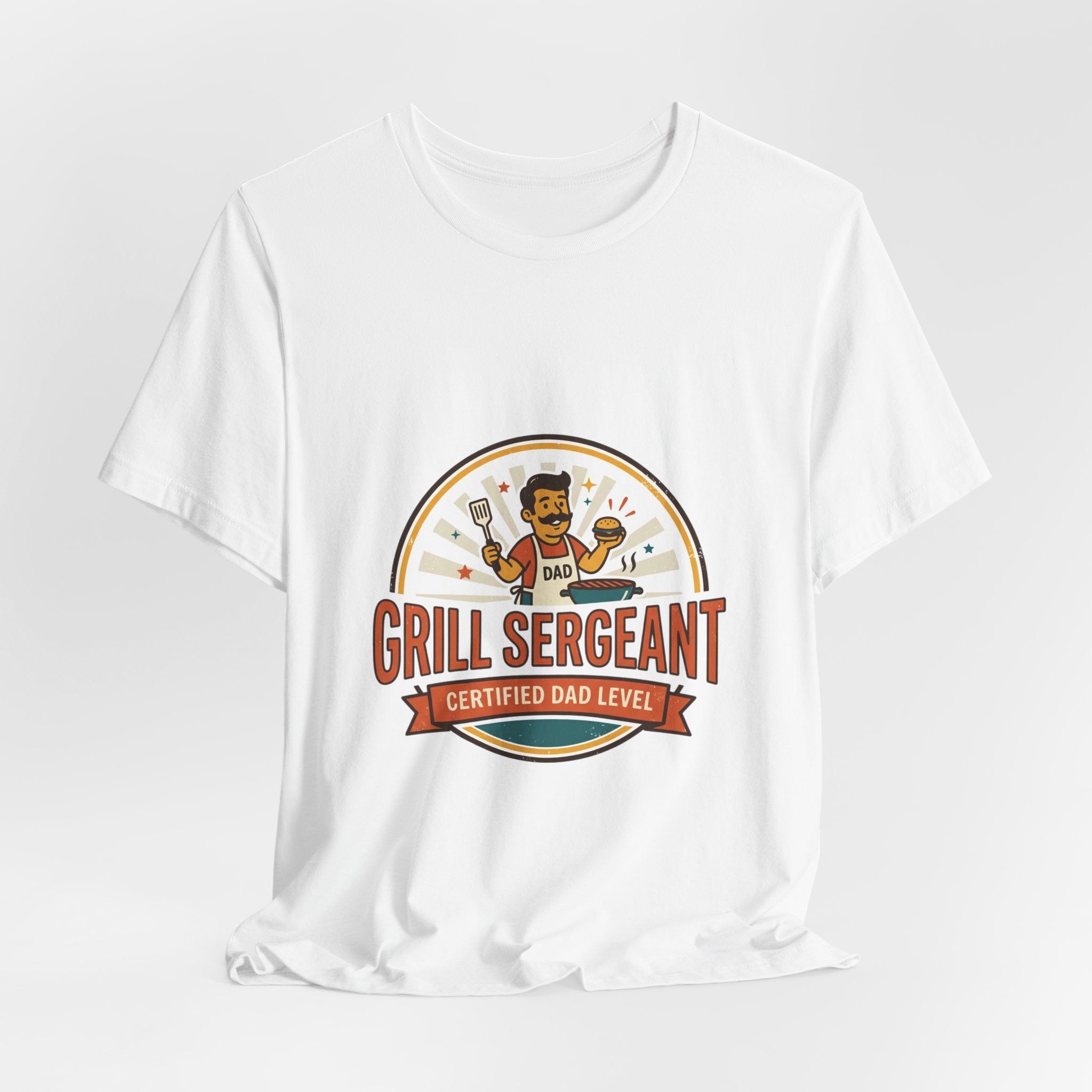 Grill Sergeant T-Shirt | Father’s Day, Retro BBQ Dad Tee