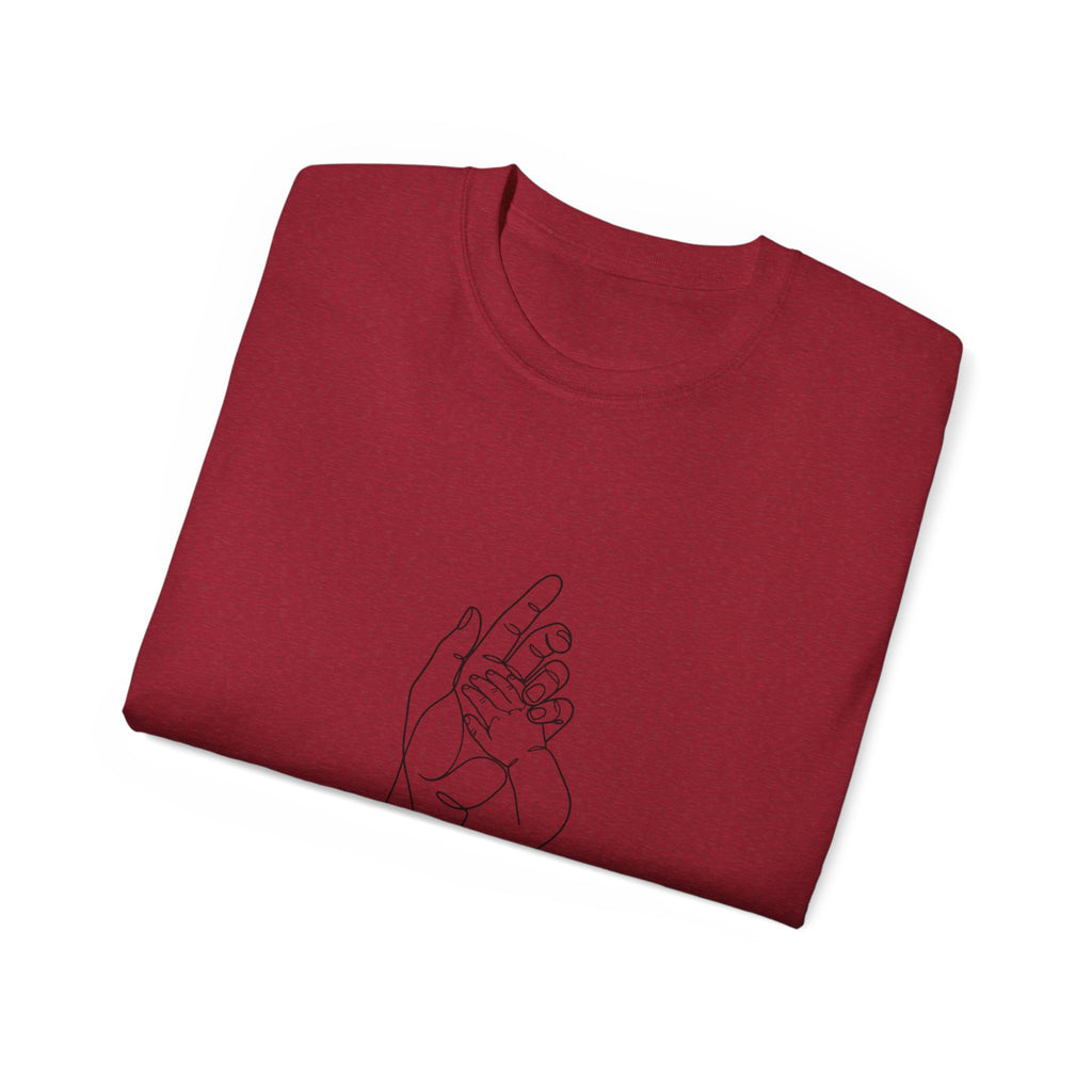 Matching Hands Relaxed Unisex Cotton T‑Shirt