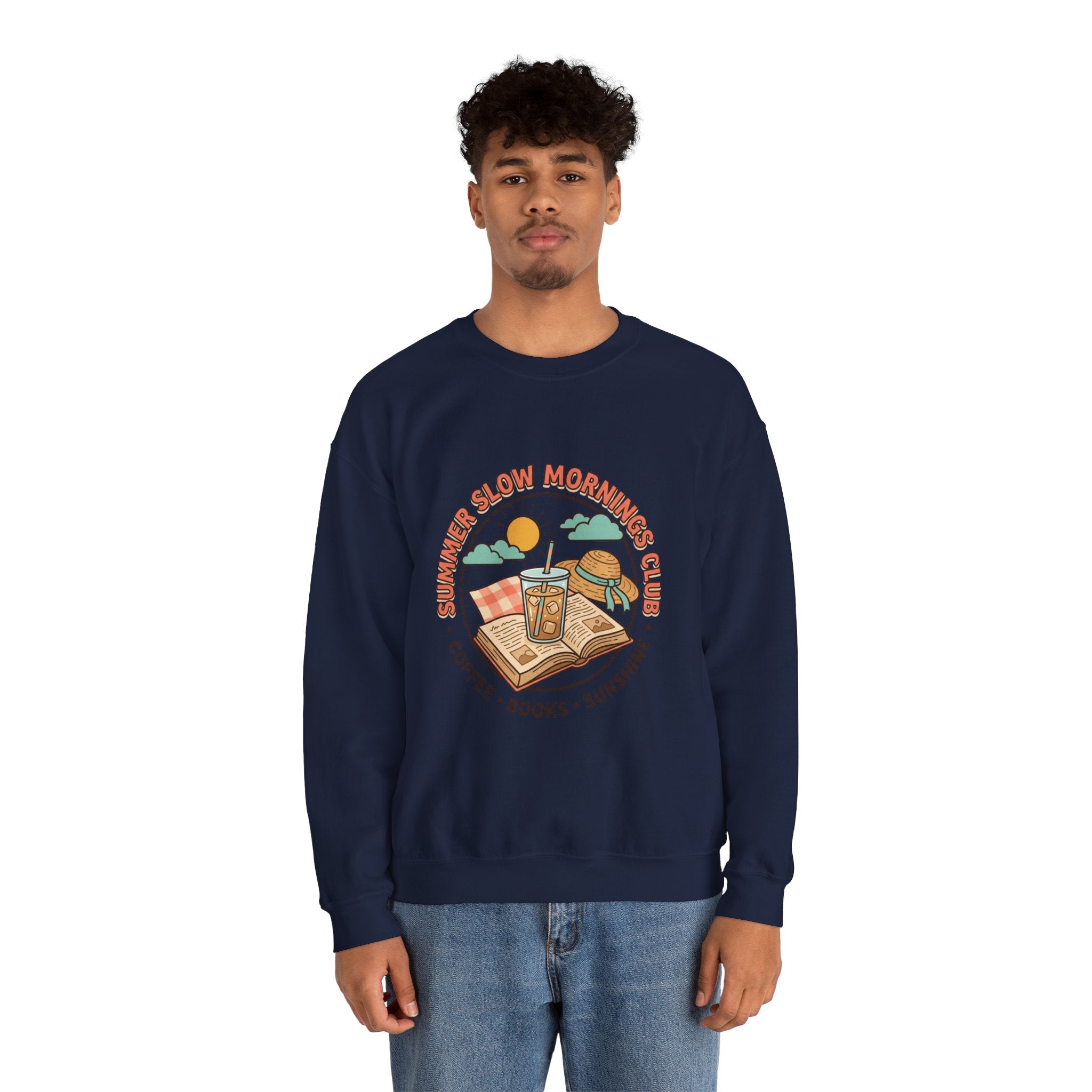 Summer Slow Mornings Crewneck Sweatshirt.