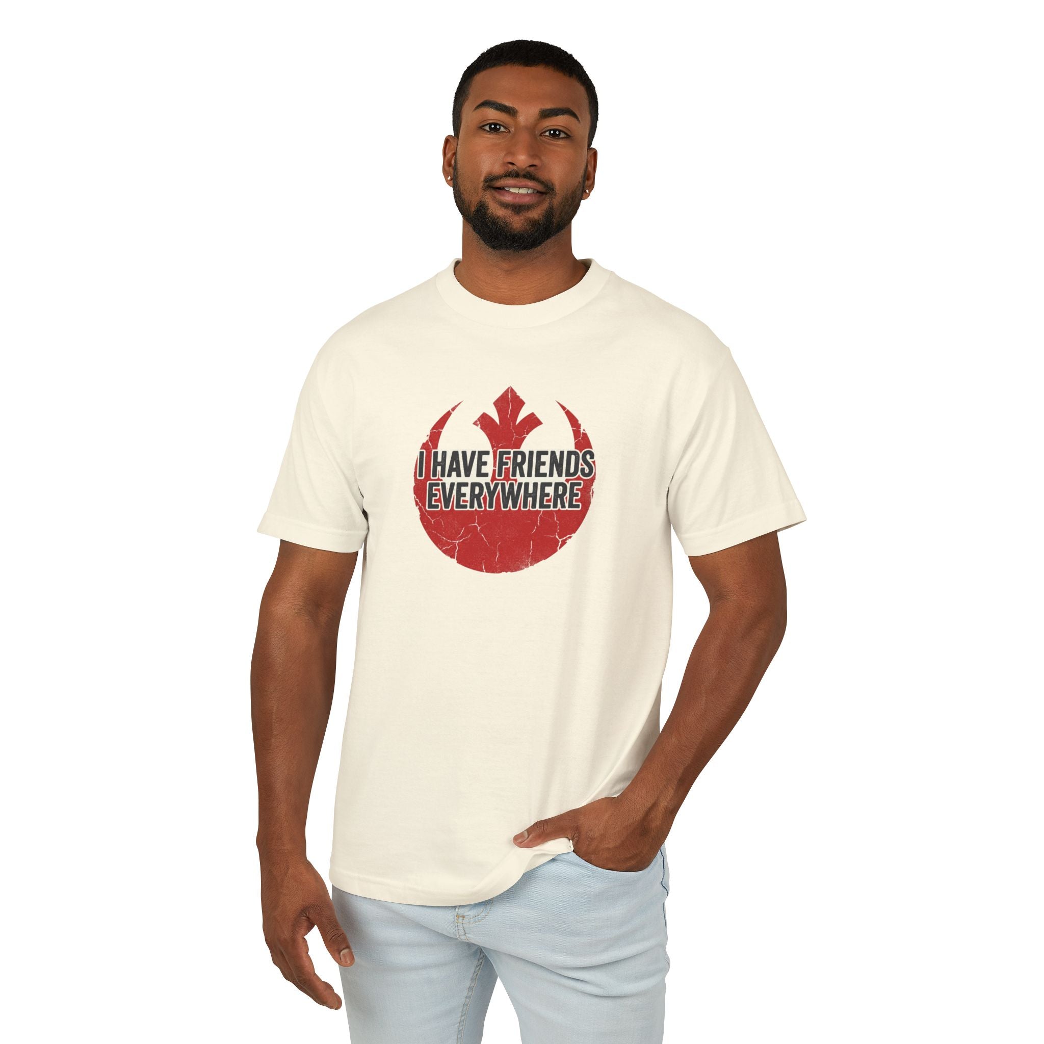 I Have Friends Everywhere Graphic Tee — Vintage Rebel Alliance Star Wars Shirt