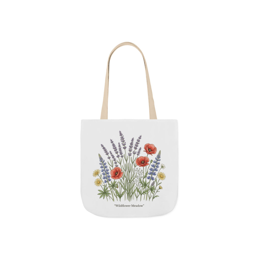 Wildflower Meadow Canvas Tote Bag