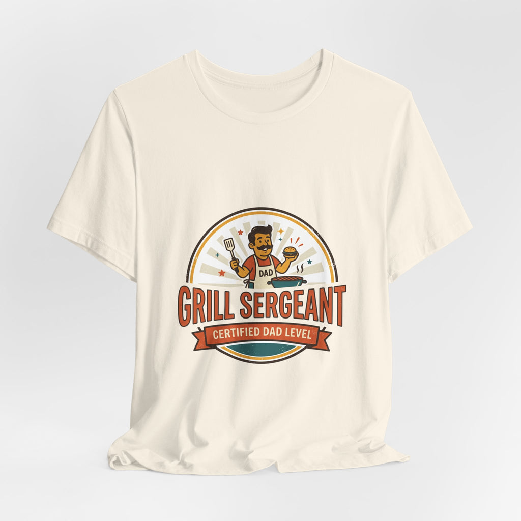 Grill Sergeant T-Shirt | Father’s Day, Retro BBQ Dad Tee