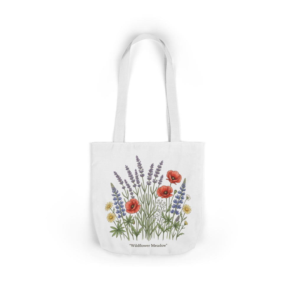 Wildflower Meadow Canvas Tote Bag