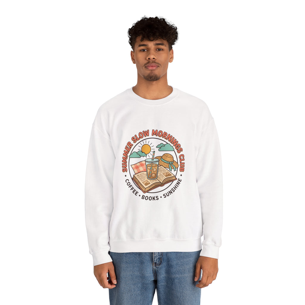 Summer Slow Mornings Crewneck Sweatshirt.