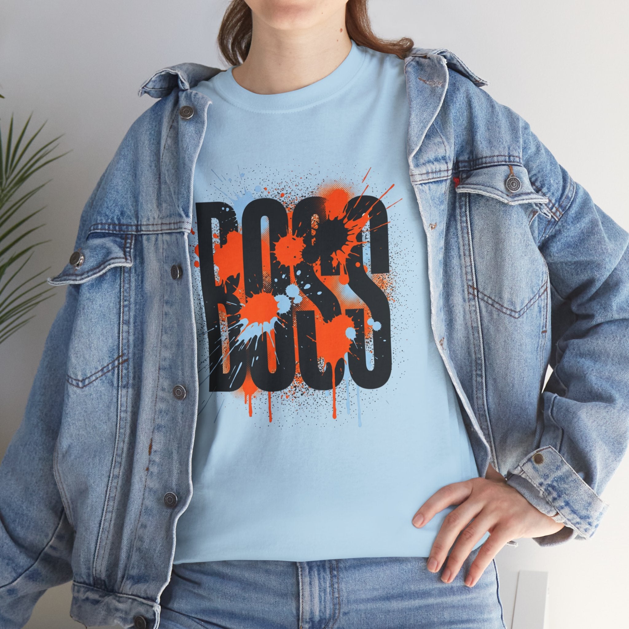 BOSS Graffiti Tee – Street Art Graphic T-Shirt