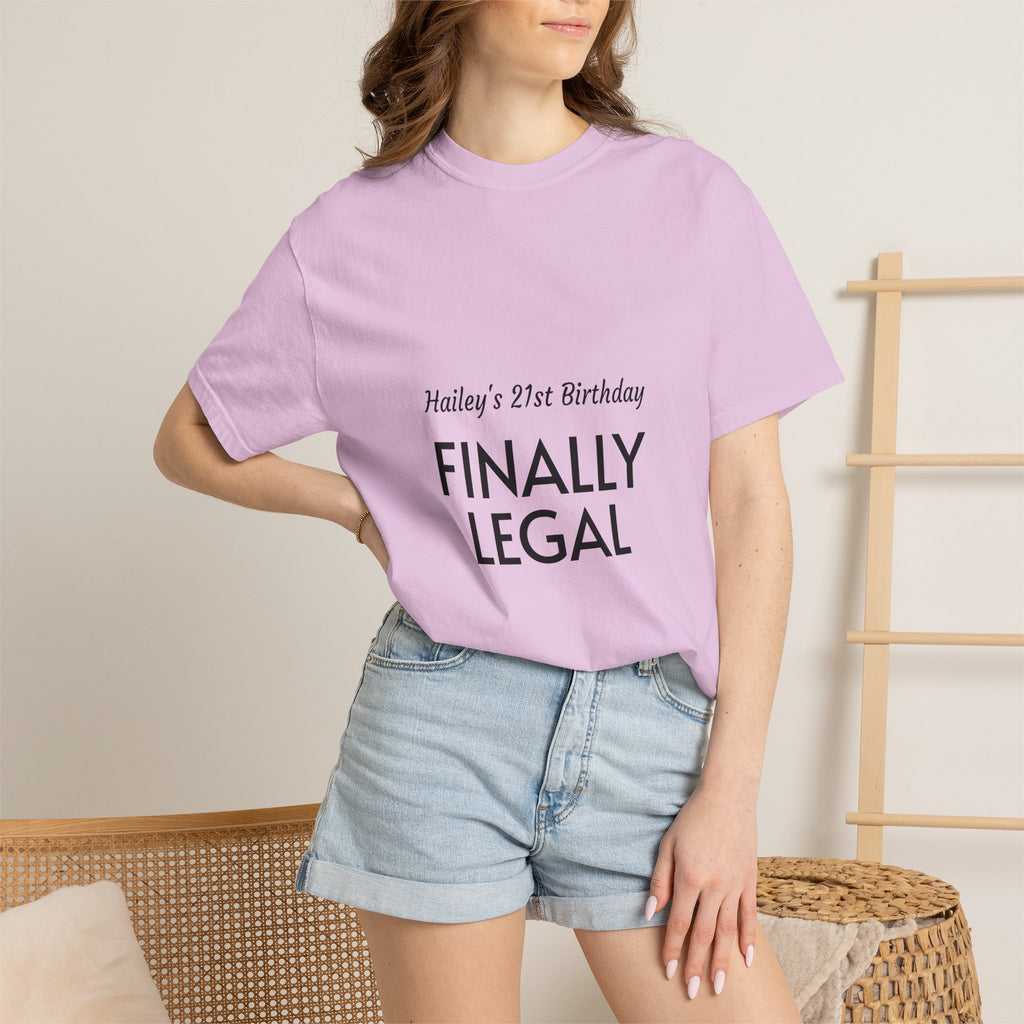 Finally Legal 21st Birthday T-Shirt