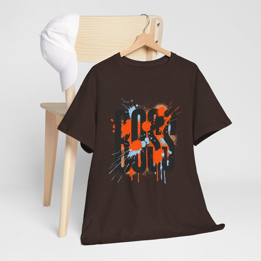 BOSS Graffiti Tee – Street Art Graphic T-Shirt