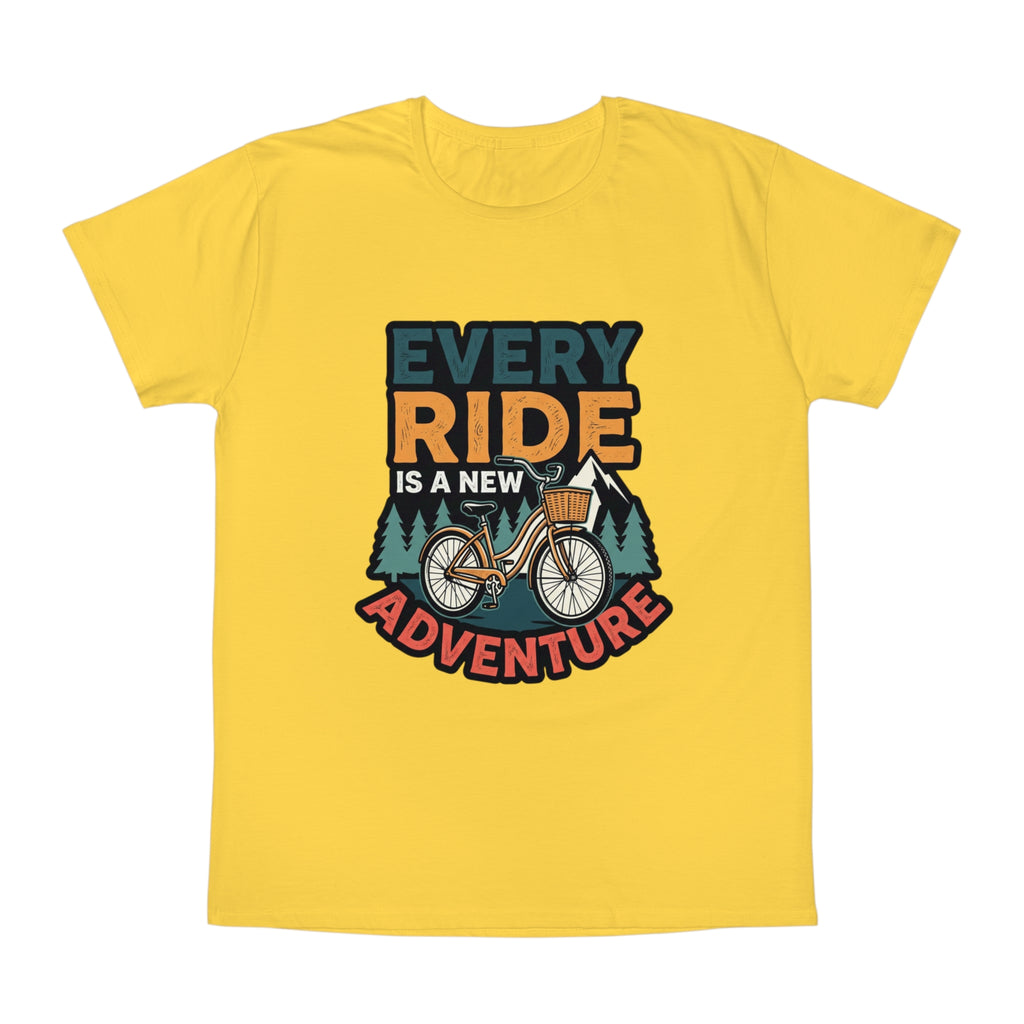 Every Ride Is a New Adventure T-Shirt — Bicycle Camping Outdoor Tee