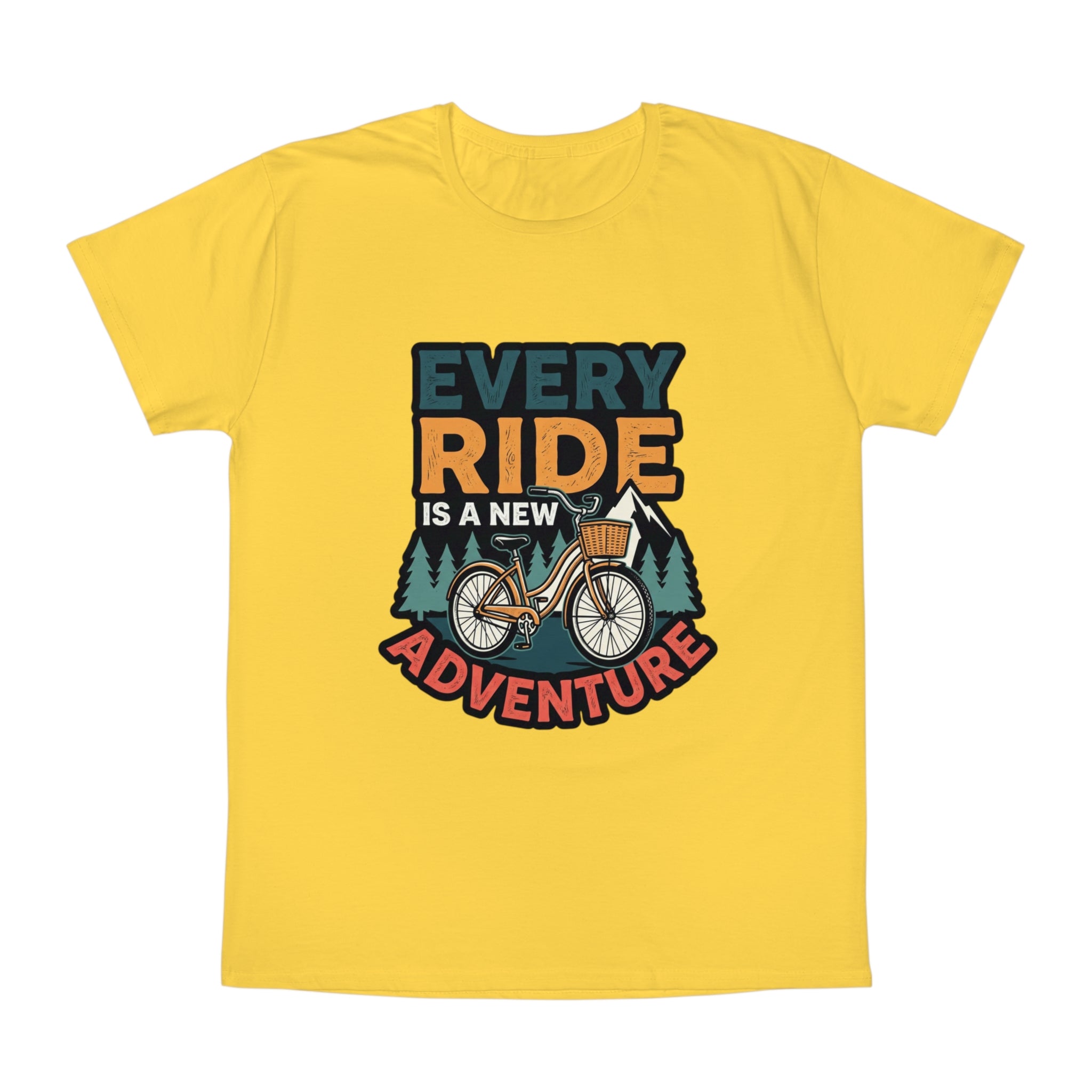 Every Ride Is a New Adventure T-Shirt — Bicycle Camping Outdoor Tee