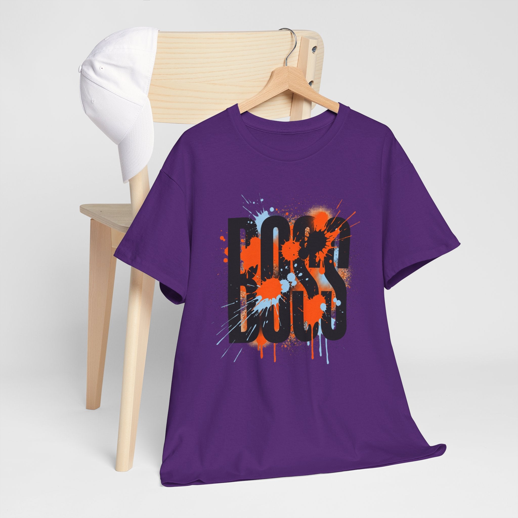 BOSS Graffiti Tee – Street Art Graphic T-Shirt