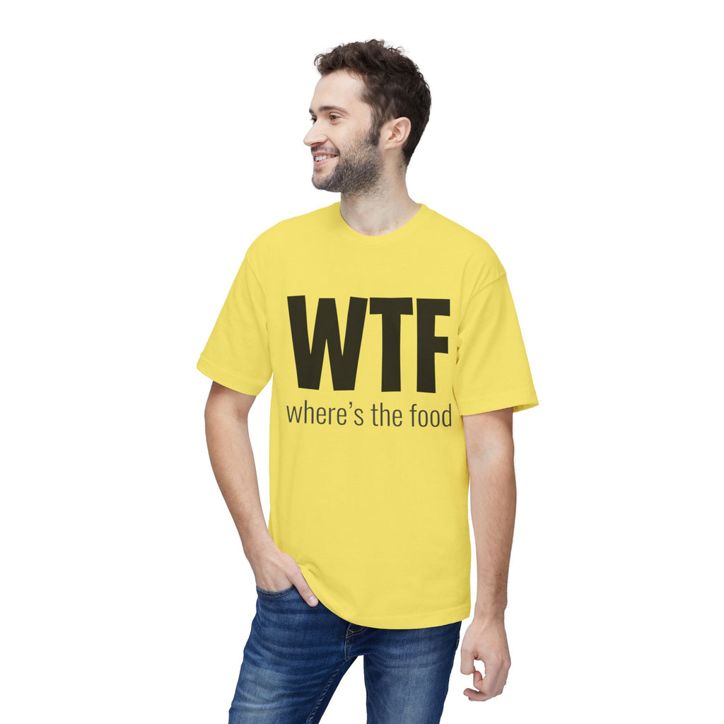 WTF "Where's the Food" Graphic T-Shirt — Funny Foodie Tee