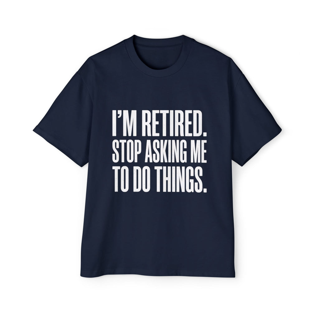 Retired Oversized Cotton T-Shirt